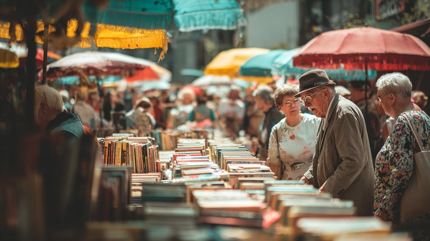 Vides-greniers et braderies pour dénicher livres et objets à échanger