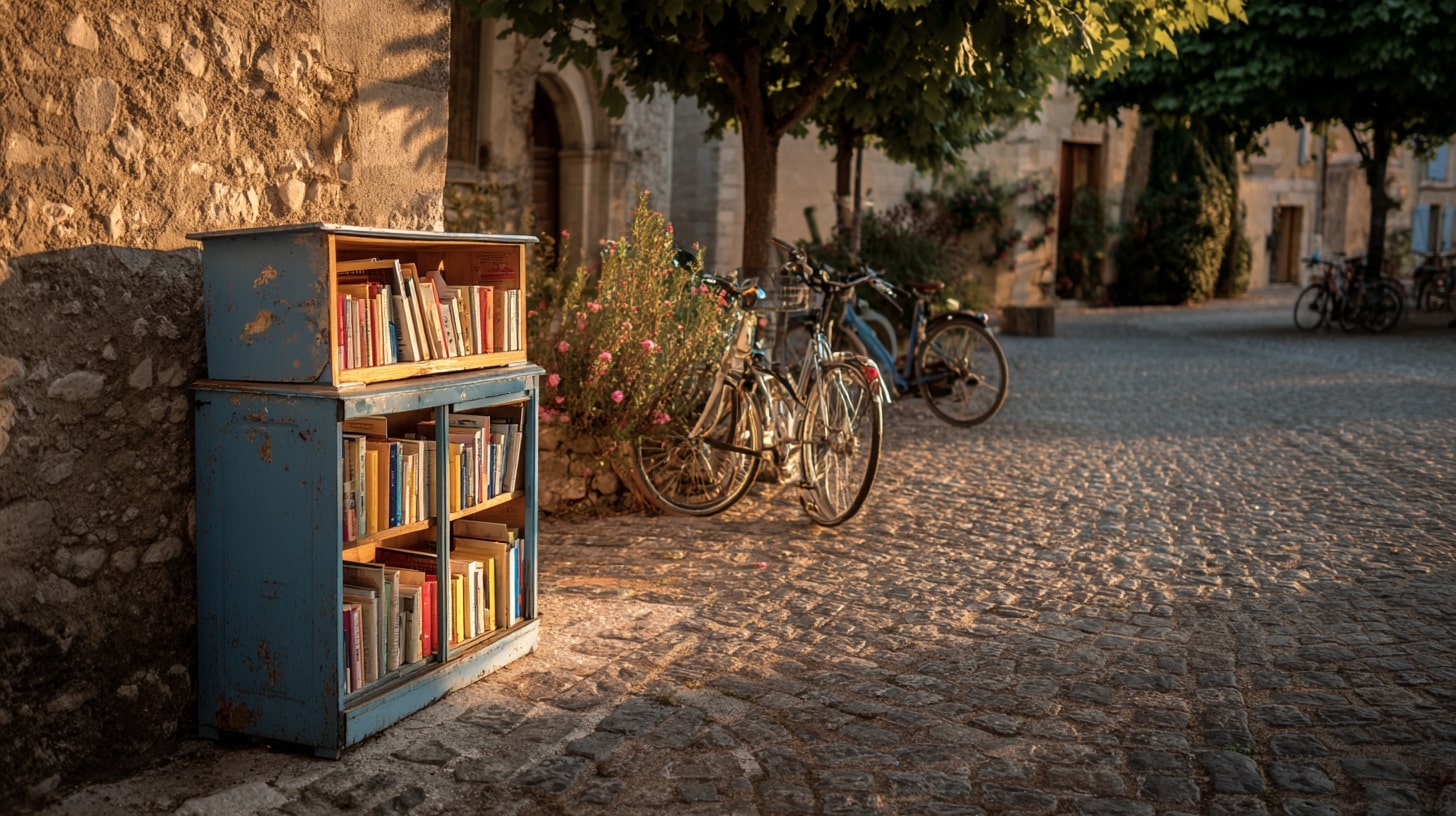 Boîtes à livres permettant échange gratuit et circulation de livres en bon état